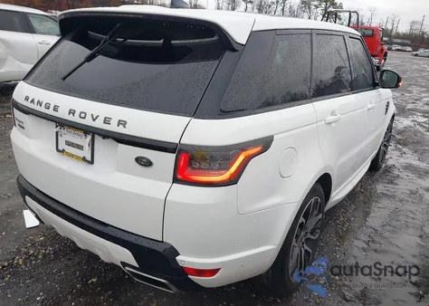 2018 Land Rover Range Rover Sport Supercharged/Supercharged Dynamic z USA, uszkodzony, nr VIN SALWR2RE6JA801952